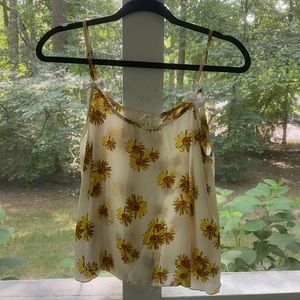 Sunflower tank top